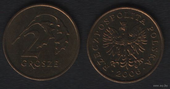 Польша y277 2 грош 2006 год (mw) (_alb2