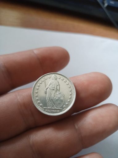1 франк 1964 Швейцария