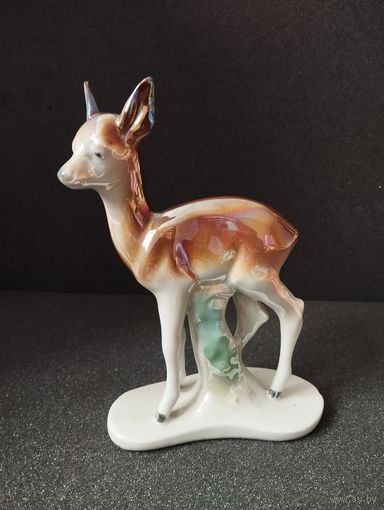 Статуэтка фарфоровая Оленёнок, Германия