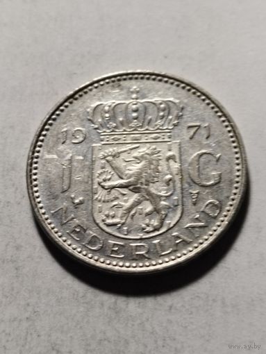 Нидерланды 1 гульден 1971