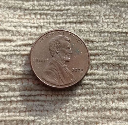 Werty71 США 1 цент 2008