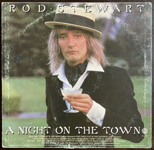 Rod Stewart – A Night On The Town, LP 1976