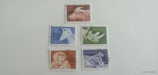 Гвинея Бисау 1989. Животные
