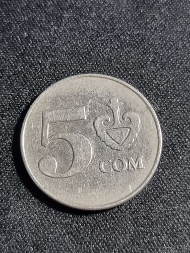 КИРГИЗИЯ 5 сомов 2008
