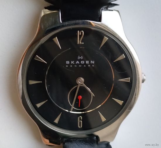 Часы Skagen Denmark (кварц, ультратонкие).