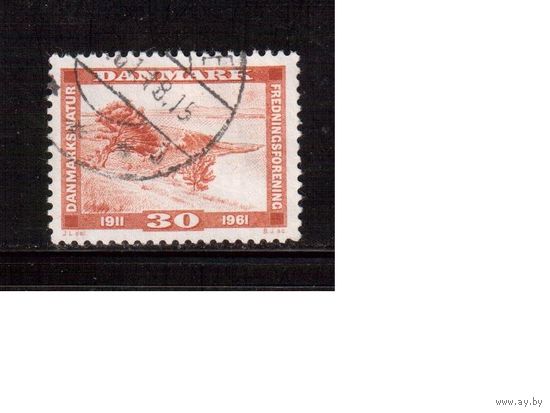Дания-1961, (Мих.389)  гаш. , Искусство, Живопись