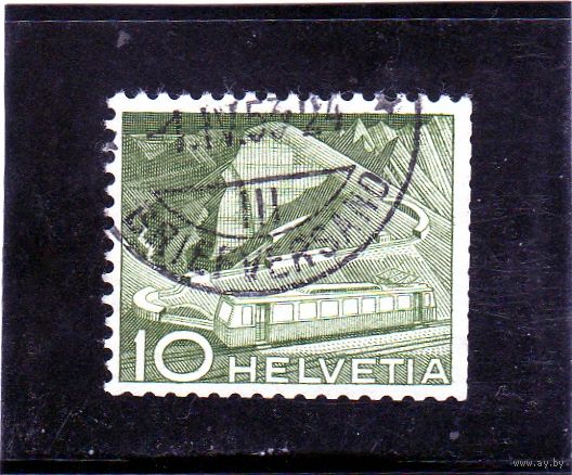 Швейцария.Ми-531.Горная железная дорога в Rocher de Naye. 1949.