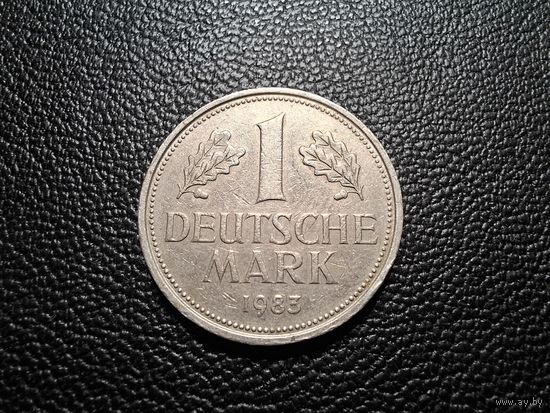 Германия 1 марка 1983 "D" - Мюнхен