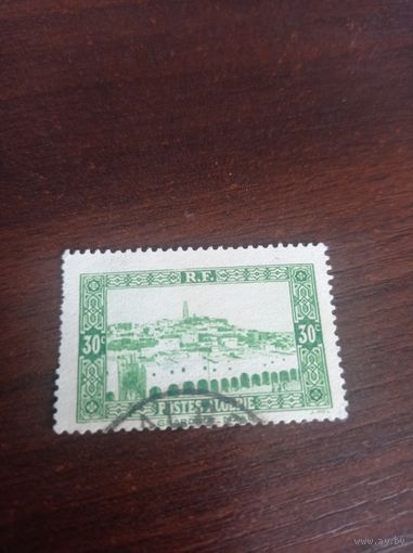 Французский Алжир 1936 года. Местные пейзажи. 30с