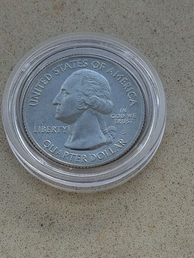 США набор памятных 25 центов 2014 г. Парки США комплект 5 штук. S