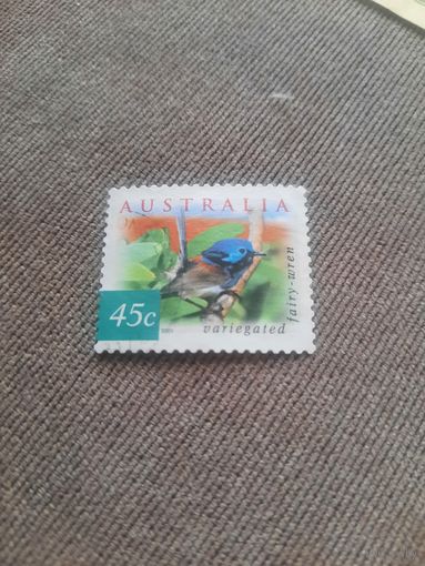 Австралия 2001. Птицы. Variegated Fairy-Wren