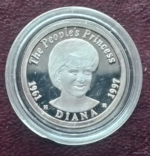 Замбия 75 квач, 1997 Принцесса Диана