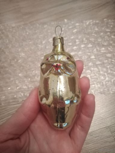 Елочная игрушка. Редкая. Бобер