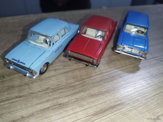 Лот из трёх моделей СССР