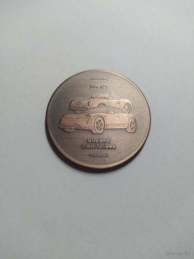 Настольная медаль Porsche Порше