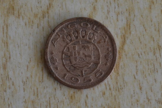 Ангола 50 сентаво 1955 с 1 руб