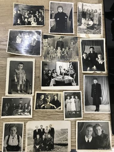 Фото 1950-е годы.цена за все.