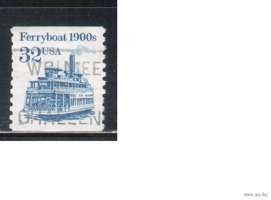 США-1995 (Мих.2572) , гаш. , Стандарт,Транспорт,(одиночка),