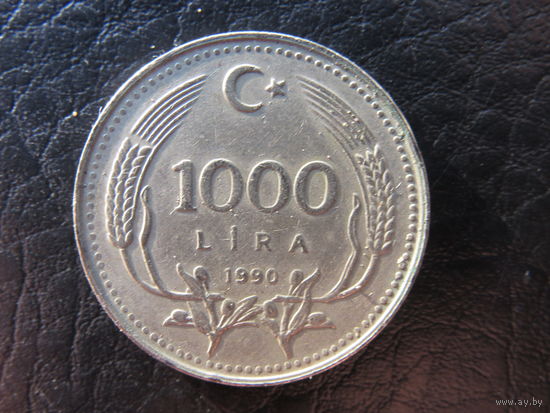 Турция. 1 000 лир.1990. С 20 копеек. Распродажа коллекции. Смотрите другие лоты.