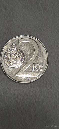 Чехия 2 кроны 1993