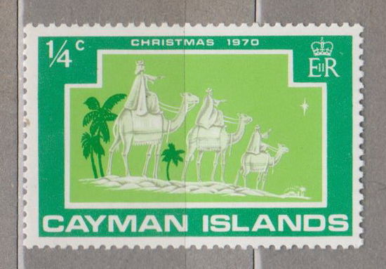 Рождество Каймановы острова 1970 год Лот 14 ЧИСТАЯ