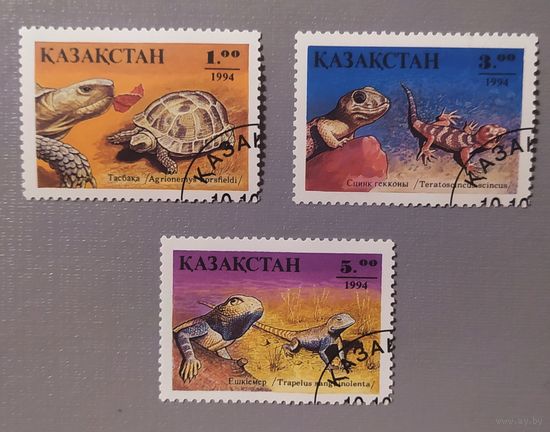 Рептилии. Узбекистан, 1994