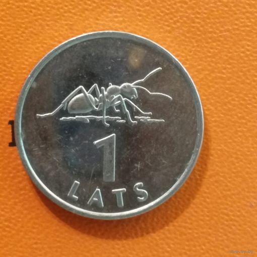 Латвия 2 Республика, 1 лат 2003 г., "МУРАВЕЙ",  KM# 58