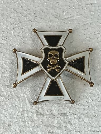 Знак белой гвардии Отдельного пехотного батальона лейтенанта Куперьянова реплика
