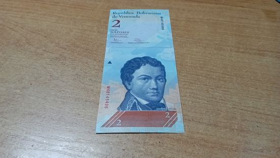 2 боливара 27,12,2012 Венесуэлы * 48145496