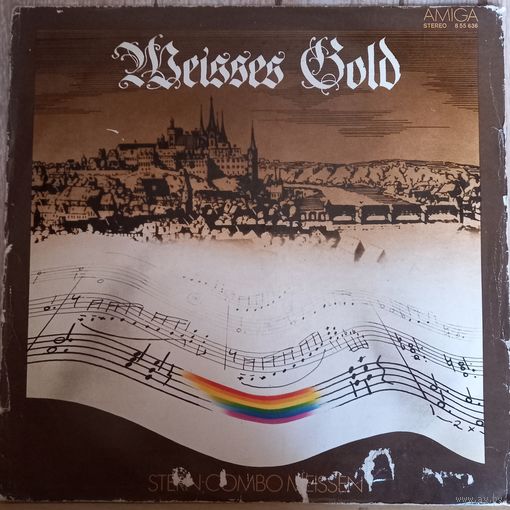 Stern-Combo Meissen – Weisses Gold