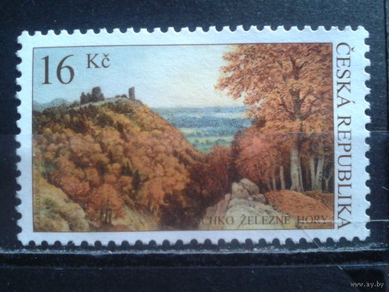 Чехия 2016 Природа Михель-1,5 евро гаш
