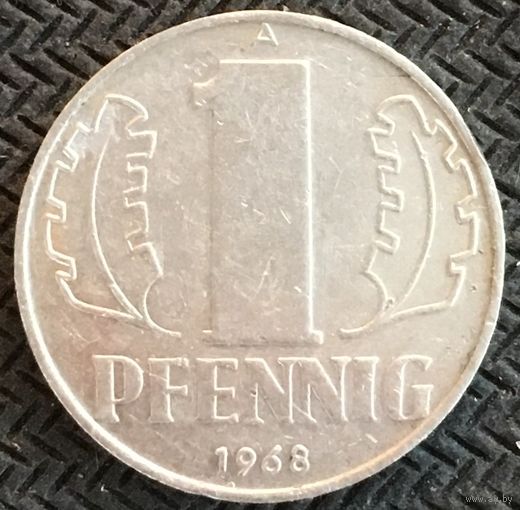 ЦІКАВІЦЬ АБМЕН! 1 пфеніг 1968 А