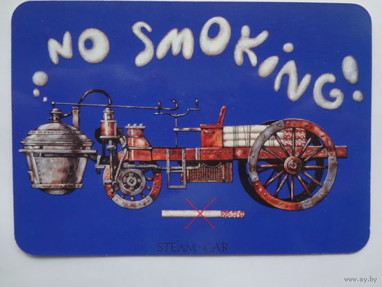 Календарик 2001 г. ИПП Новик. No smoking!