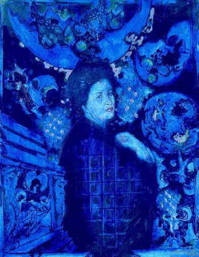 Кищенко А.М."Вселенная" 120/94см;1981г;х/м