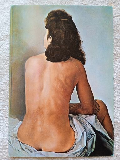 Дали. Вид Галы со спины. Издание Испании