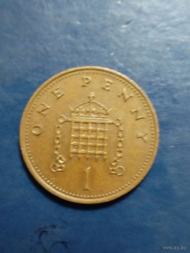 Великобритания 1 пенни 1986