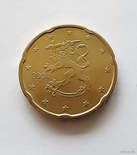 Финляндия 20 евроцентов, 2004 UNC