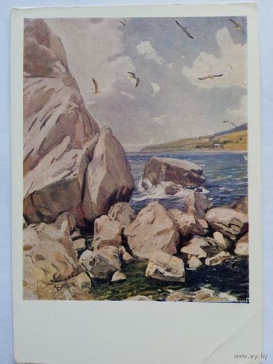 1957. Мелихов. Чайки. Издание Киева
