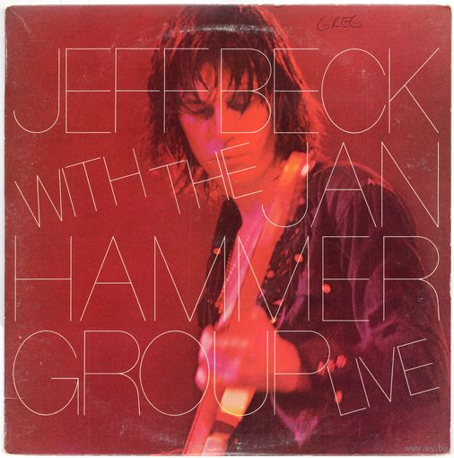 LP Jeff Beck with The Jan Hammer Group 'Live' (арыгінальны прэс)