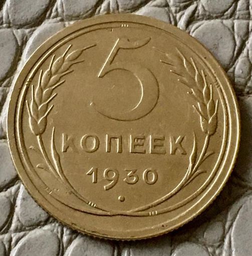 5 копеек 1930 года.