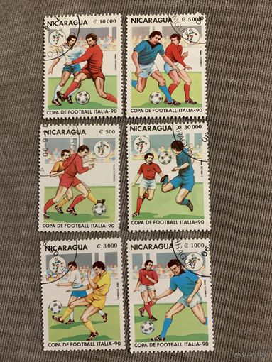 Никарагуа 1990. Чемпионат мира по футболу Италия-90. Полная серия