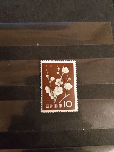 1961 Япония флора цветы Мих 744 оценка 3,2 евро чистая клей наклейка (5-1)