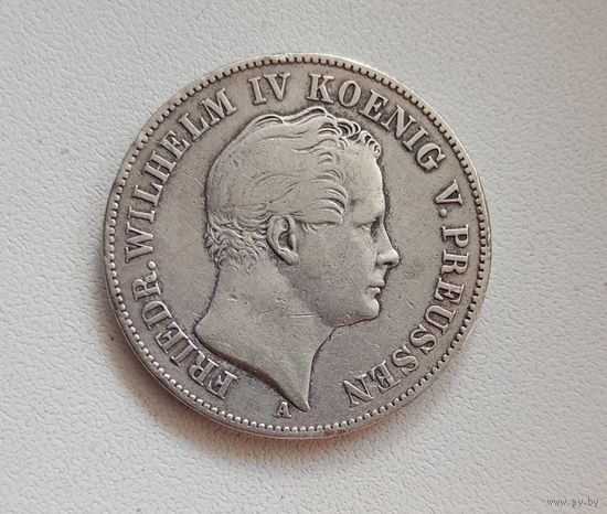 Пруссия Талер 1845 год Вильгельм lV