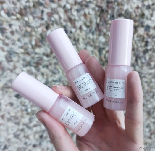 Миниатюра сыворотки для лица Glow Recipe Watermelon Glow Niacinamide Dew Drops 15 ml