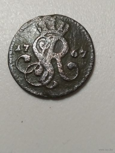 1 грош 1767г. Речь Посполита.