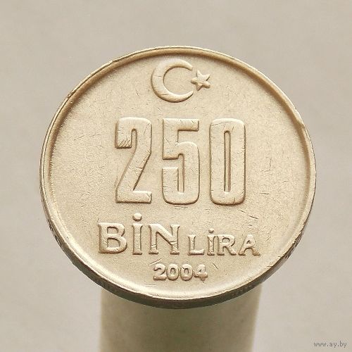 Турция 250000 лир 2004