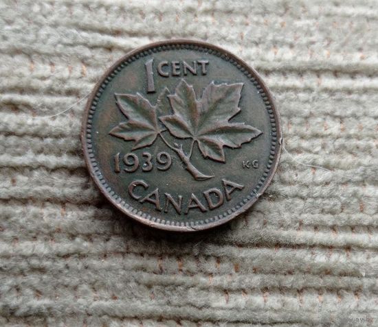 Werty71 Канада 1 цент 1939