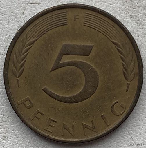 Германия 5 пфеннигов 1973 г. F