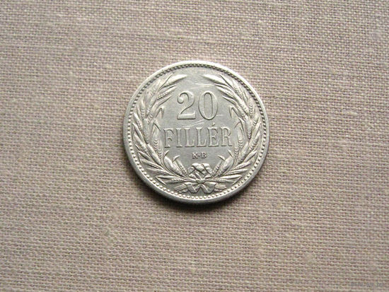 Венгрия 20 Филлеров 1914