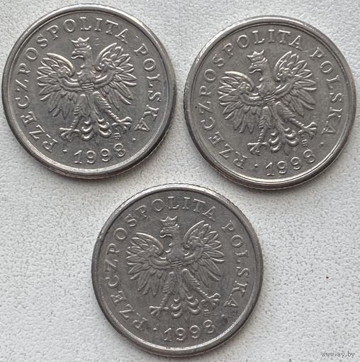 Польша 20 грошей 1998 г. Цена за 1 шт.